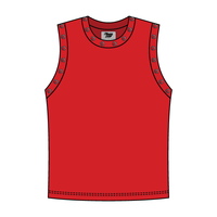 High Neck Rib Grommet Tank