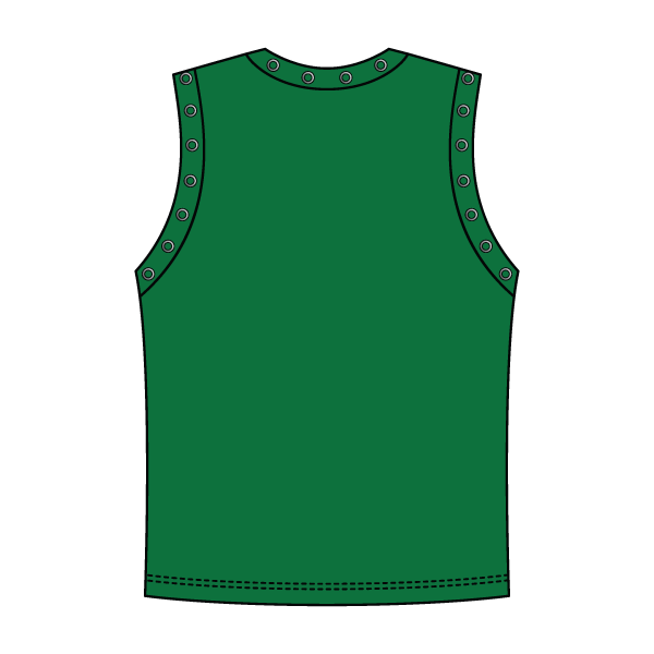 High Neck Rib Grommet Tank
