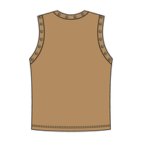 High Neck Rib Grommet Tank