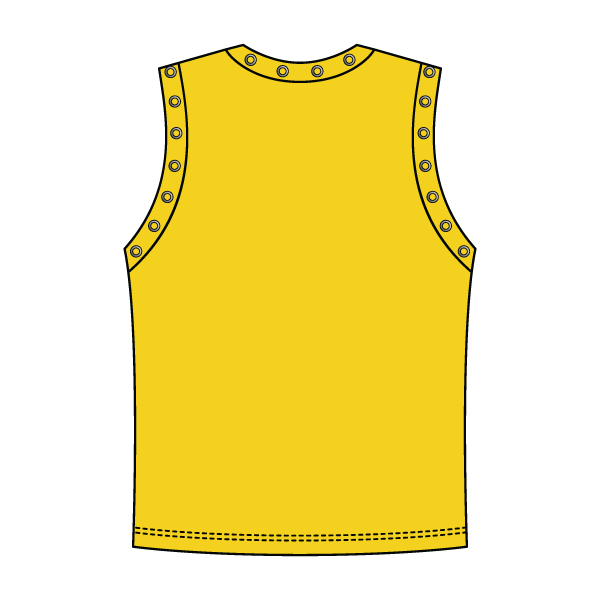 High Neck Rib Grommet Tank