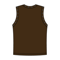 High Neck Rib Grommet Tank