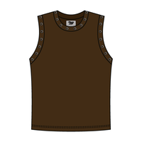 High Neck Rib Grommet Tank