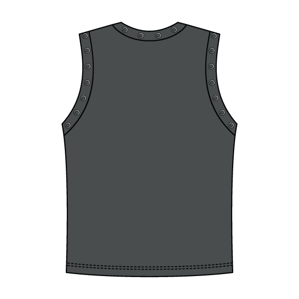 High Neck Rib Grommet Tank