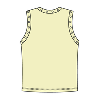 High Neck Rib Grommet Tank