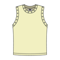 High Neck Rib Grommet Tank
