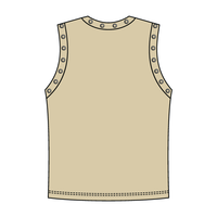 High Neck Rib Grommet Tank