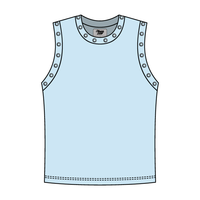 High Neck Rib Grommet Tank