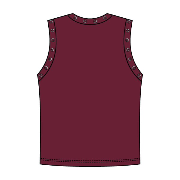 High Neck Rib Grommet Tank