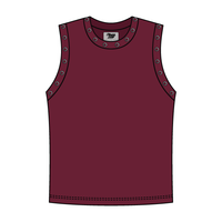 High Neck Rib Grommet Tank
