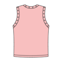 High Neck Rib Grommet Tank