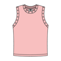 High Neck Rib Grommet Tank