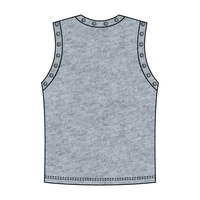 High Neck Rib Grommet Tank