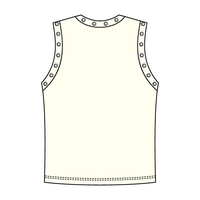 High Neck Rib Grommet Tank