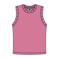 High Neck Rib Grommet Tank
