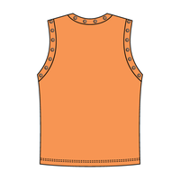 High Neck Rib Grommet Tank