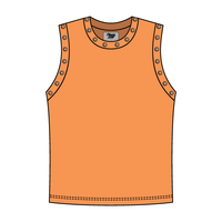 High Neck Rib Grommet Tank