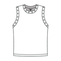High Neck Rib Grommet Tank