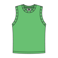 High Neck Rib Grommet Tank