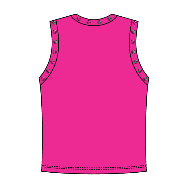 High Neck Rib Grommet Tank
