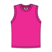 High Neck Rib Grommet Tank