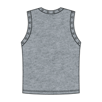 High Neck Rib Grommet Tank