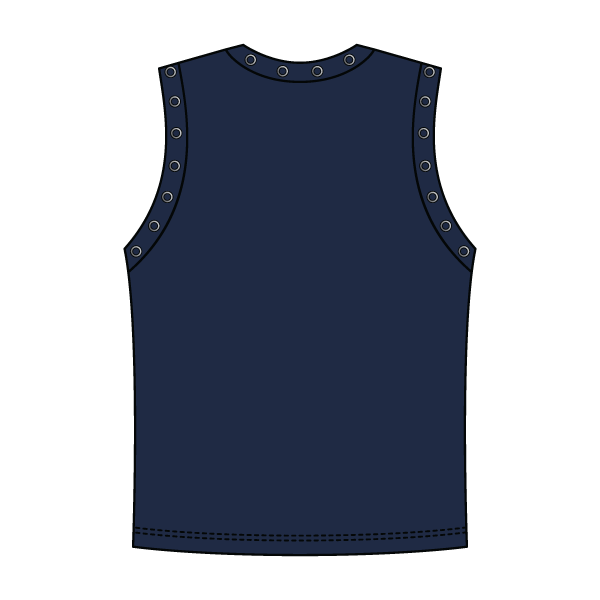 High Neck Rib Grommet Tank