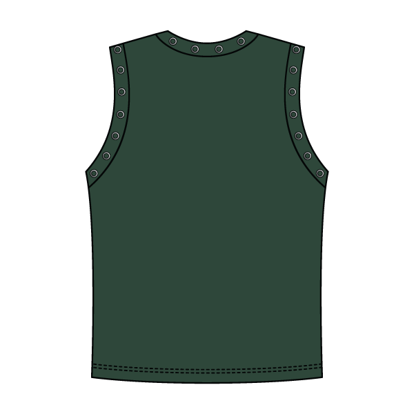 High Neck Rib Grommet Tank