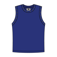 High Neck Rib Grommet Tank