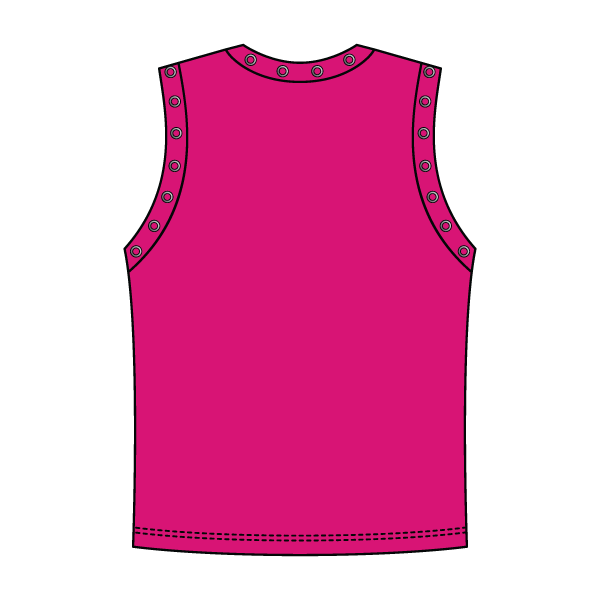 High Neck Rib Grommet Tank