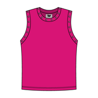 High Neck Rib Grommet Tank