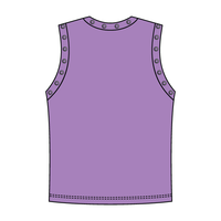 High Neck Rib Grommet Tank