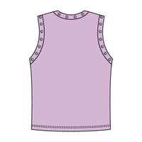 High Neck Rib Grommet Tank