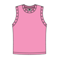 High Neck Rib Grommet Tank