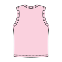 High Neck Rib Grommet Tank