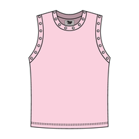 High Neck Rib Grommet Tank