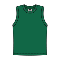 High Neck Rib Grommet Tank