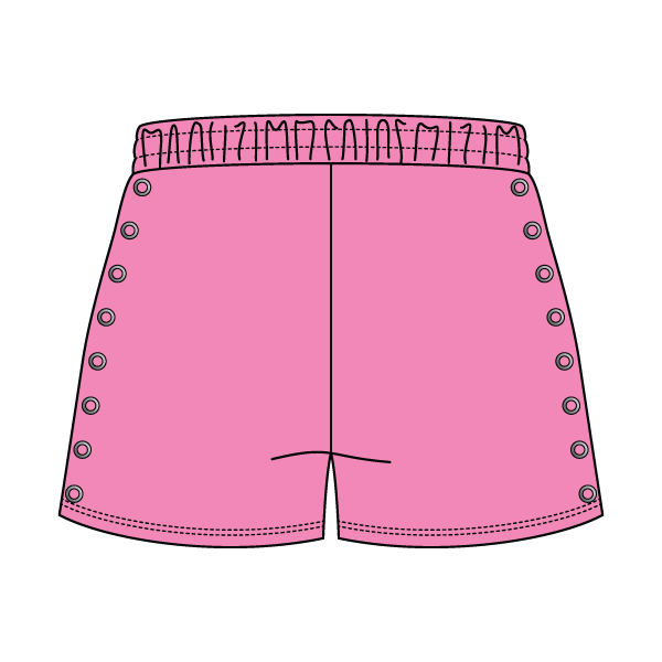 Women’s Fleece Grommet Shorts