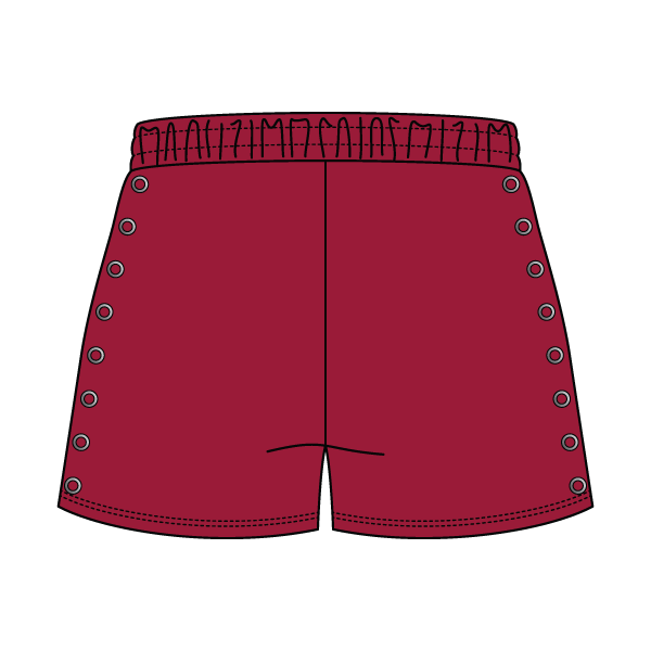 Women’s Fleece Grommet Shorts