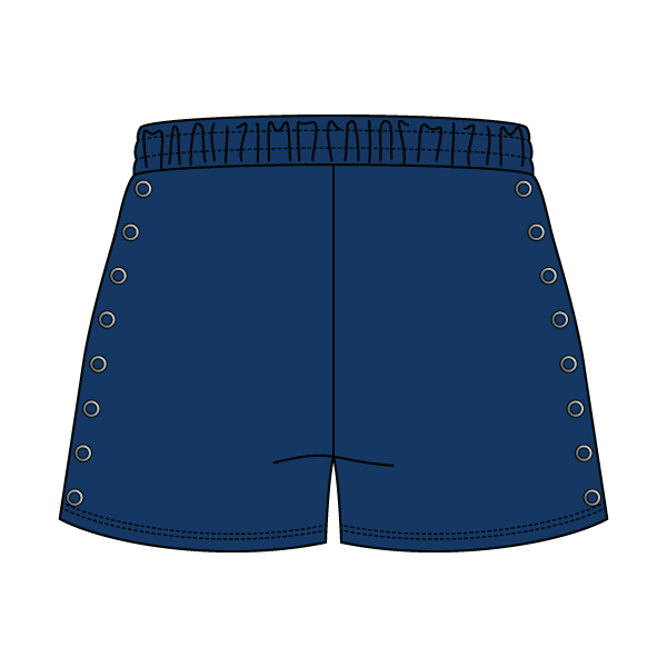 Women’s Fleece Grommet Shorts