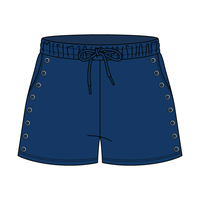 Women’s Fleece Grommet Shorts