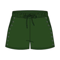 Women’s Fleece Grommet Shorts