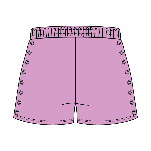 Women’s Fleece Grommet Shorts