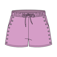 Women’s Fleece Grommet Shorts