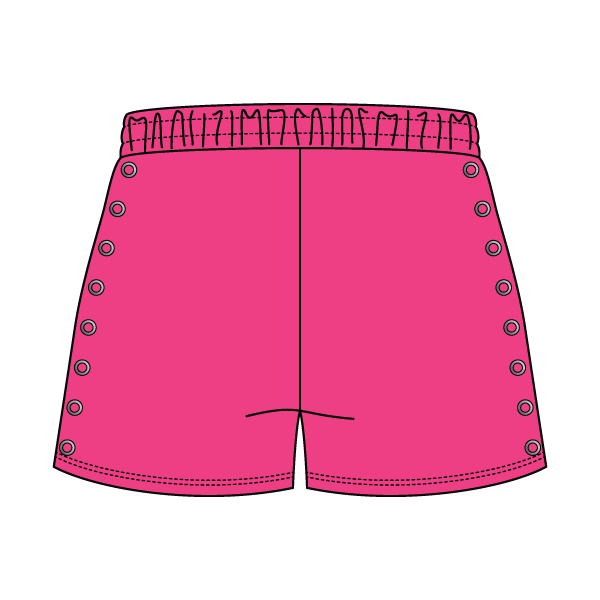 Women’s Fleece Grommet Shorts