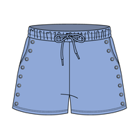 Women’s Fleece Grommet Shorts