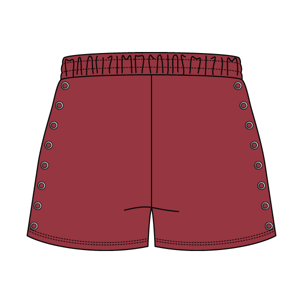 Women’s Fleece Grommet Shorts