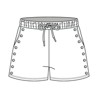 Women’s Fleece Grommet Shorts