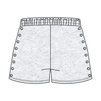 Women’s Fleece Grommet Shorts