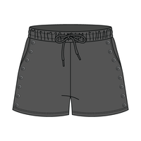 Women’s Fleece Grommet Shorts