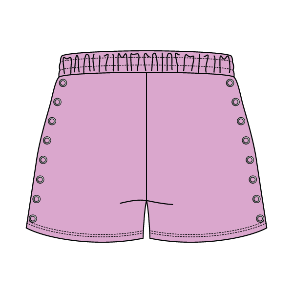 Women’s Fleece Grommet Shorts